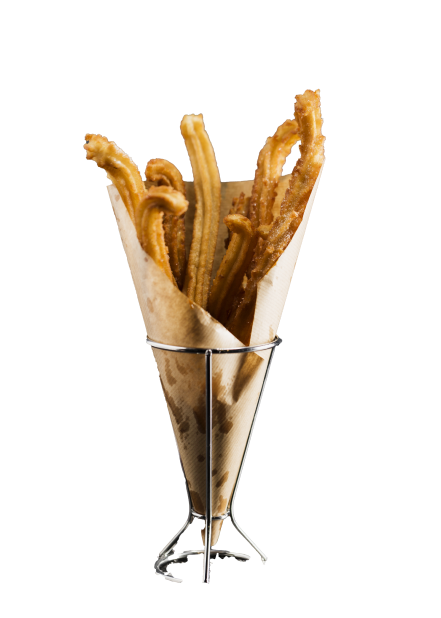 churros in a basket